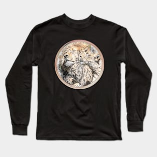 Lioness Lion Wild Animal Safari Africa Jungle Long Sleeve T-Shirt